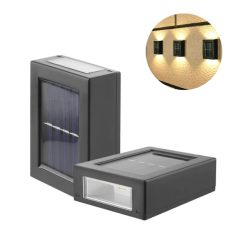 Aplique Solar Bidireccional Luz Cálida