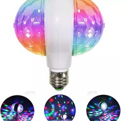 Ampolleta Led Disco Giratoria Doble